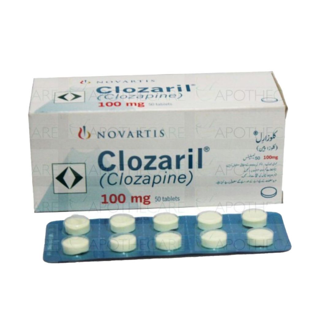 Clozaril Tab 100mg 50's