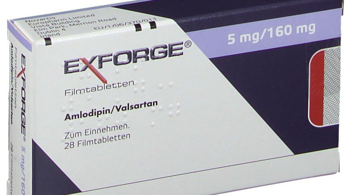 Exforge Tab 5mg/160mg 28's