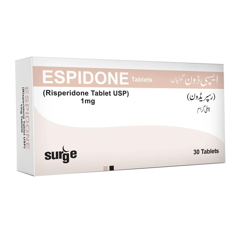 ESPIDONE Tab 1mg 10's