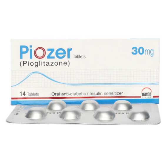 Piozer Tab 30mg 14's