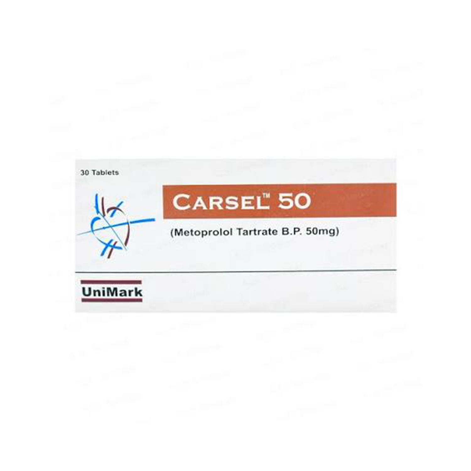 CARSEL Tab 50mg 30's