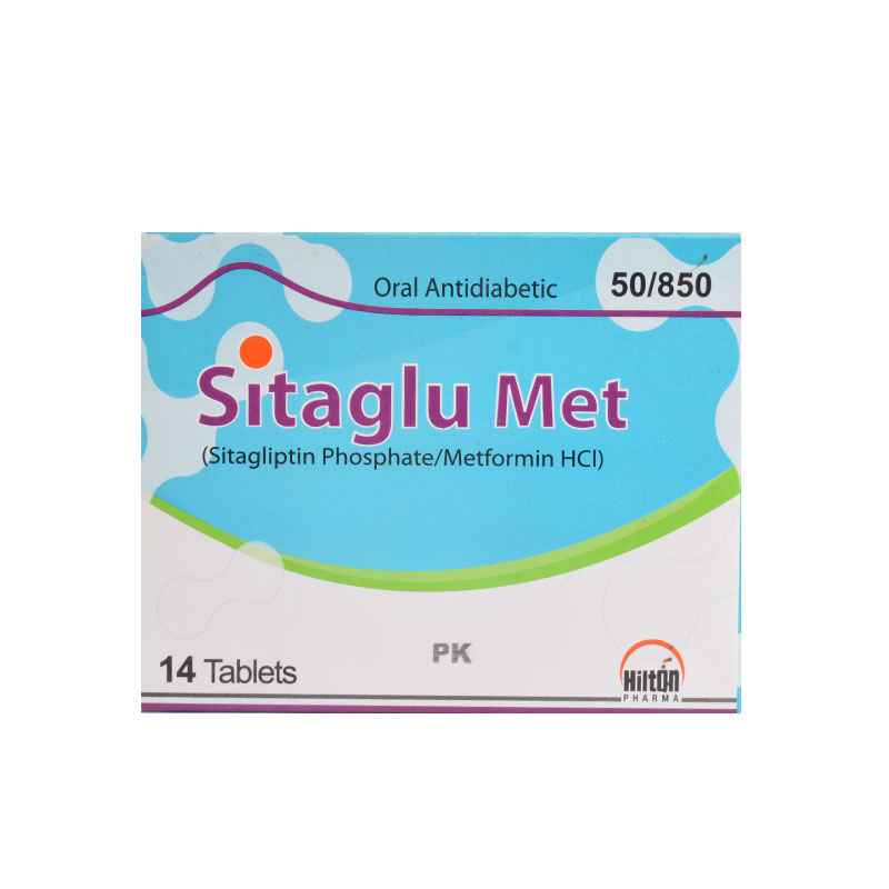Sitaglu Met Tab 50mg/500mg 14's