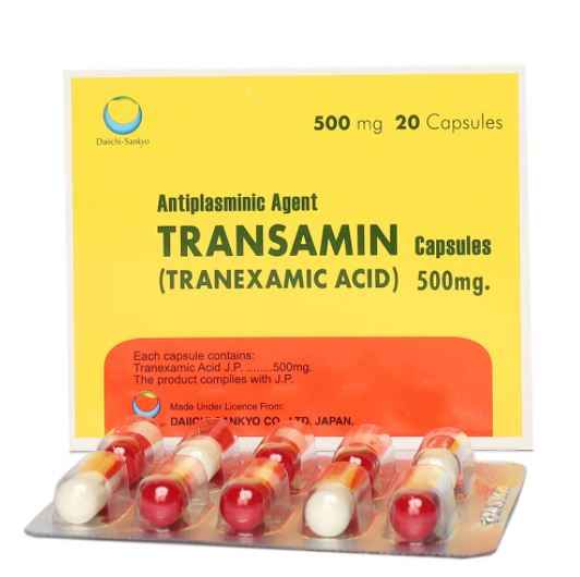 Transamin Cap 500mg 20's