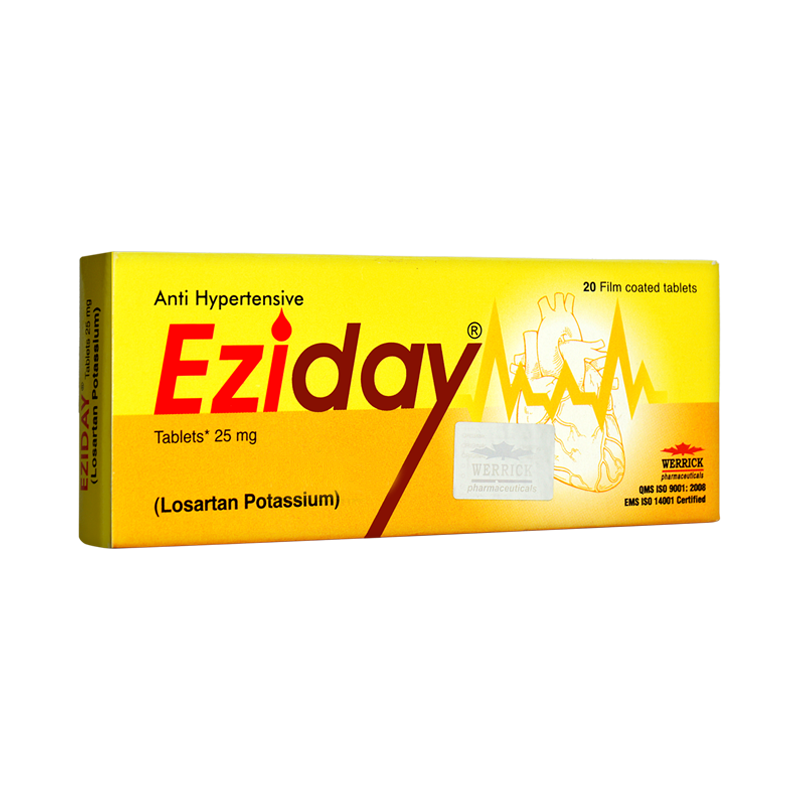 Eziday 25mg Tab 20's