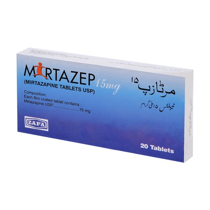 Mirtazep Tab 15mg 20's — image 2 of 3