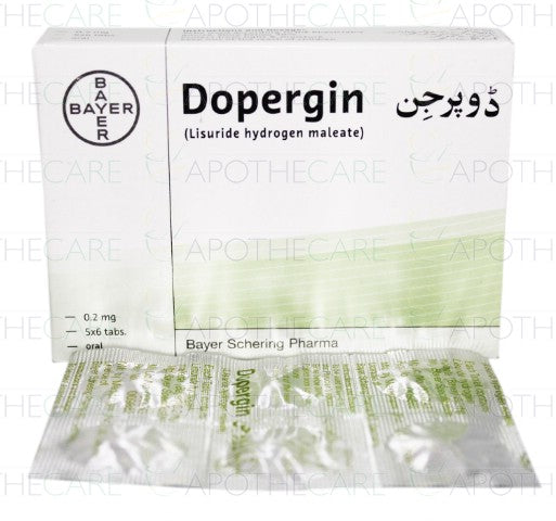 Dopergin Tab 0.2mg 5x6's